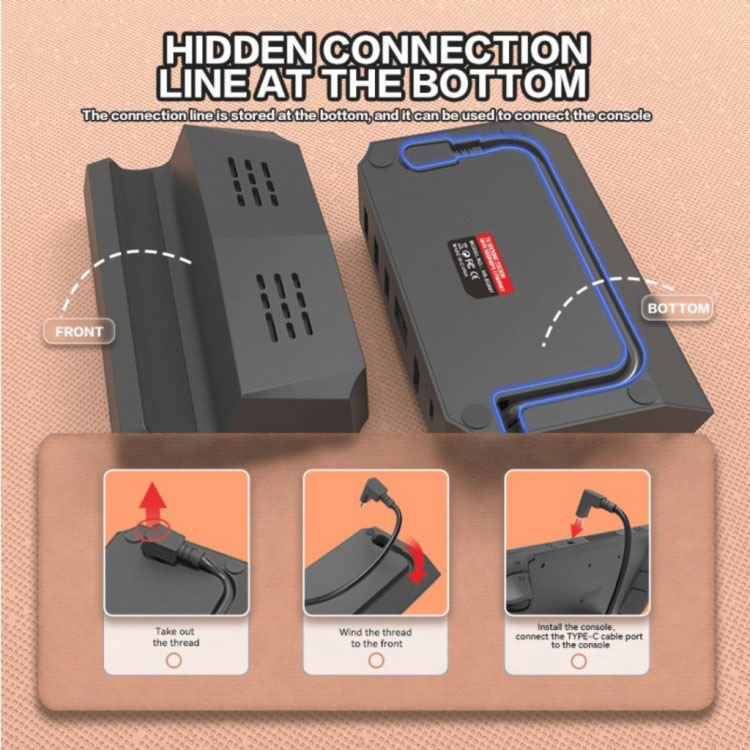 topwolf-docking-station-for-steam-deck-gallery03 خرید داک TopWolf مخصوص Steam Deck