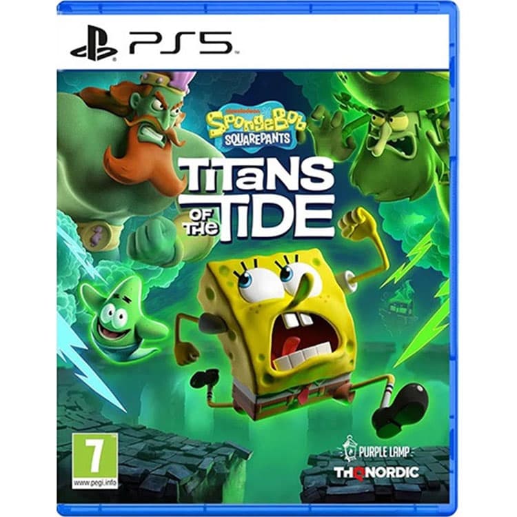 spongebob-squarepants-titans-of-the-tide-ps5-disc خرید بازی Spongebob Squarepants Titans of the Tide برای PS5