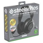 خرید هدست بی سیم SteelSeries Arctis Nova 3X مشکی