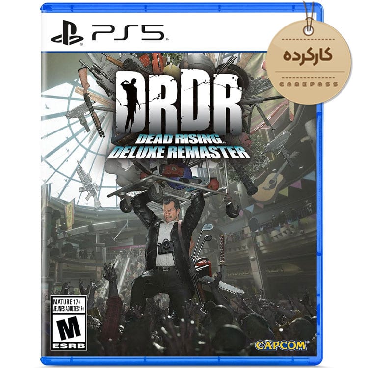 Dead-Rising-Deluxe-Remaster-ps5-used-disc خرید بازی Dead Rising Deluxe Remaster کارکرده برای PS5