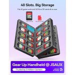 خرید کیس کارتریج 40 تایی JSAUX برای نینتندو سوییچ