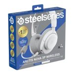 خرید هدست بی سیم SteelSeries Arctis Nova 3P سفید