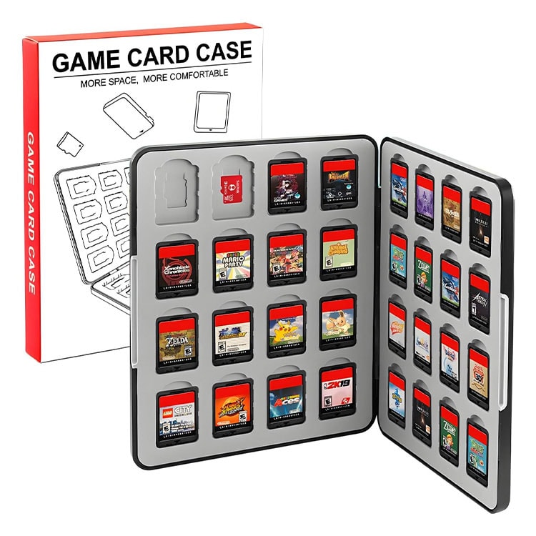 checkzed-32-slot-card-case-for-nintendo-switch خرید کیس کارتریج 32 تایی Checkzed برای نینتندو سوییچ