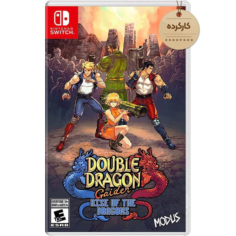double-dragon-gaiden-rise-of-the-dragons-nintendo-switch-used-game خرید بازی Double Dragon Gaiden Rise Of The Dragons کارکرده نینتندو