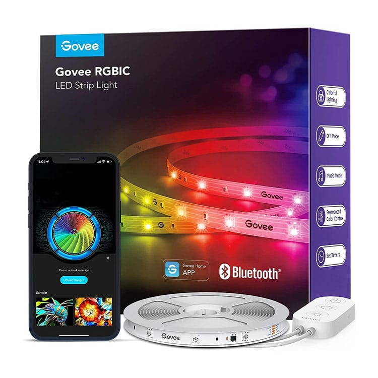 خرید ریسه هوشمند 10 متری GoVee RGBIC LED مدل H617C2D1UK