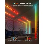 خرید ریسه هوشمند روکش دار 5 متری GoVee RGBIC LED H61B53D1DE