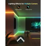 خرید ریسه هوشمند روکش دار 5 متری GoVee RGBIC LED H61B53D1DE