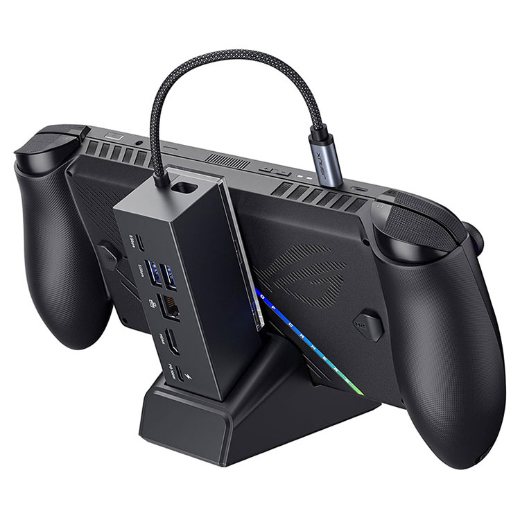 jsaux-docking-station-for-asus-rog-ally-x خرید پایه چند کاره JSAUX مخصوص ASUS ROG Ally X