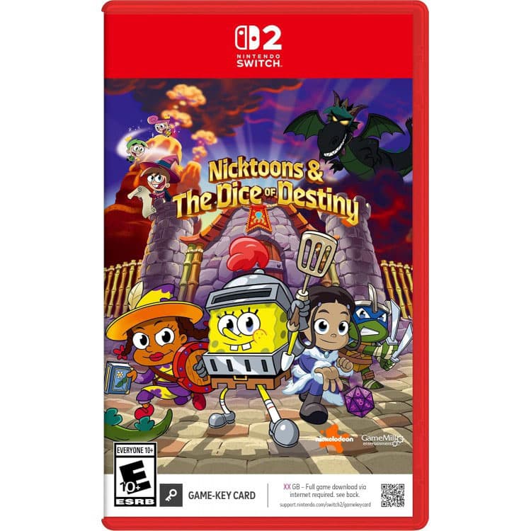 nicktoons-and-the-dice-of-destiny-nintendo-switch-2-game خرید بازی Nicktoons and The Dice of Destiny نینتندو سوییچ 2