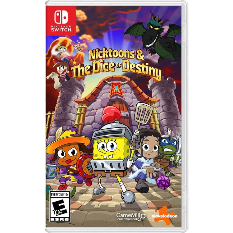 nicktoons-and-the-dice-of-destiny-nintendo-switch-game خرید بازی Nicktoons and The Dice of Destiny برای نینتندو