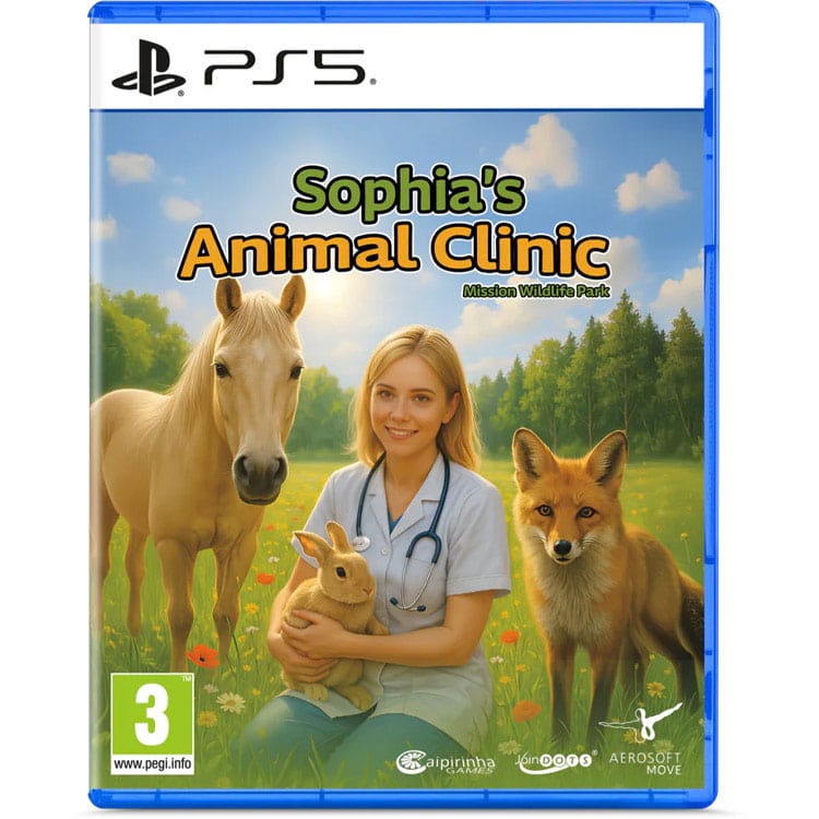 sophias-animal-clinic-mission-wildlife-park-ps5-disc خرید بازی Sophias Animal Clinic Mission Wildlife Park PS5