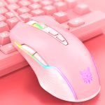 خرید ماوس بی سیم گیمینگ Onikuma CW905 صورتی