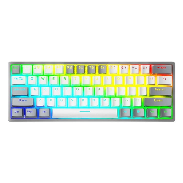 aula-f3261-rgb-mechanical-wired-gaming-keyboard-white-gray خرید کیبورد با سیم گیمینگ AULA F3261 RGB سفید خاکستری