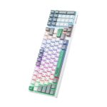 خرید کیبورد با سیم گیمینگ Onikuma G38 RGB سفید سوییچ آبی