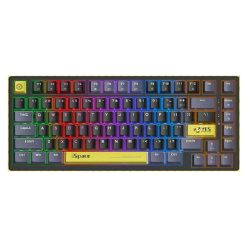 خرید کیبورد با سیم گیمینگ Onikuma G52 RGB سوییچ قهوه‌ای