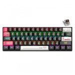 خرید کیبورد با سیم گیمینگ Onikuma G55 RGB سوییچ قهوه‌ای
