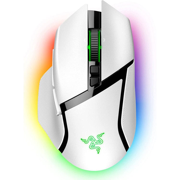 خرید ماوس بی سیم گیمینگ Razer Basilisk V3 Pro سفید