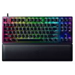 خرید کیبورد با سیم گیمینگ Razer Huntsman V2 TKL سوئیچ بنفش
