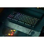 خرید کیبورد با سیم گیمینگ Razer Huntsman V2 TKL سوئیچ بنفش